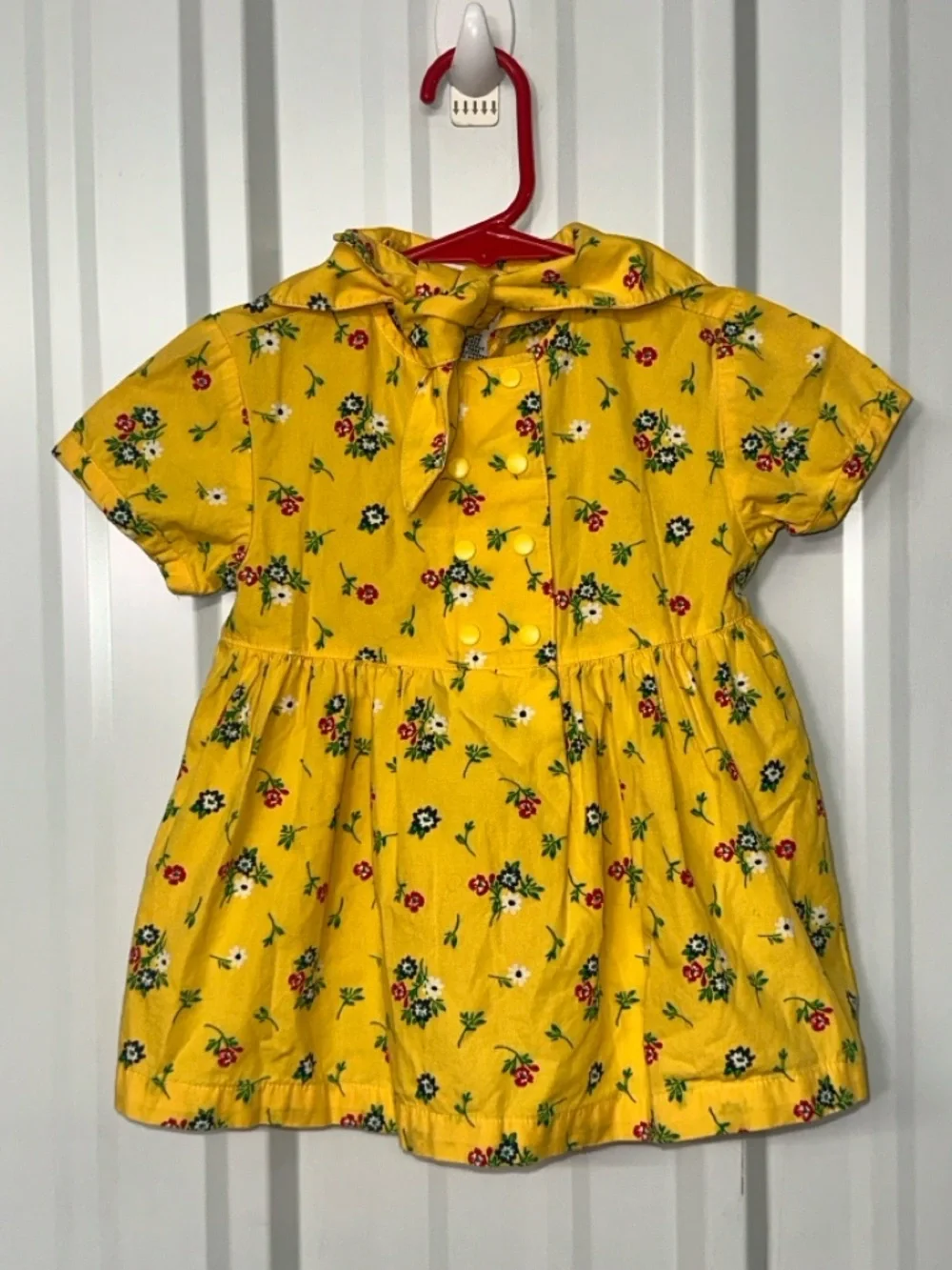 Vintage Gymboree Country Meadows Dress Rainbow Tag Cottagecore Floral Infant
